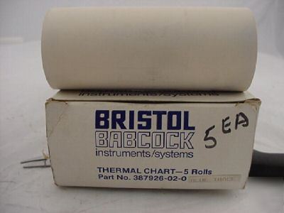 Bristol babcock 387926-02-0 thermo chart rolls 5-pack