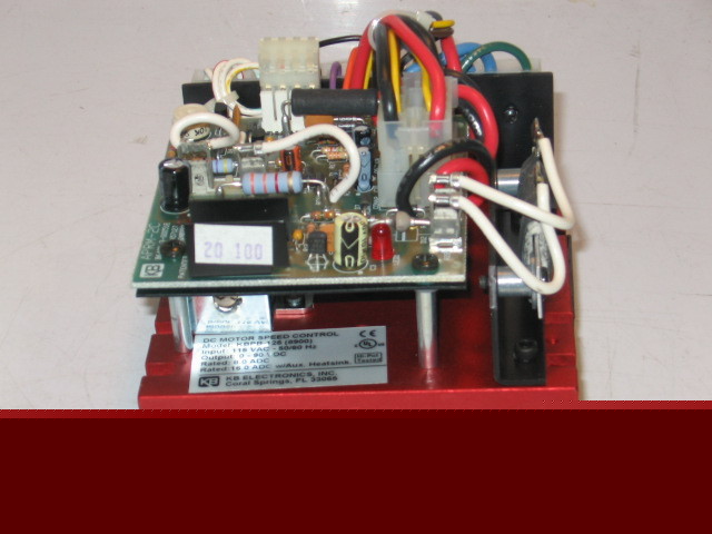 Kb electronics motor controller drive kbpb-125/aprm-2C