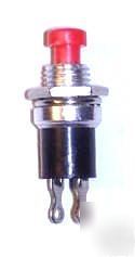 New : 10 x red push button switches push to make