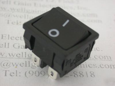 New jec dpst rocker switch 10A 125V / 6A 250VAC 