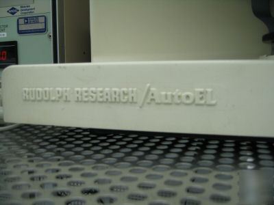 Rudolph research autoel nik-3 2C-4D ellipsometer