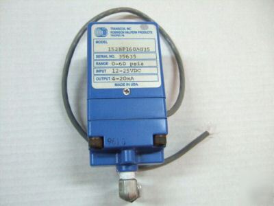 Transicoil 152BP160AG35 terminal pressure transducer