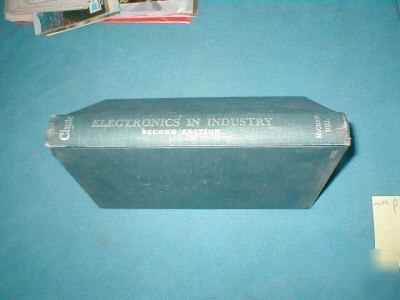 Vintage 1956 electronics in industry book tubes volts