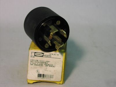 New hubbell HBL45315 variload plug 4P/5W 