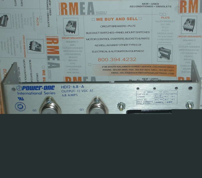 New power-one power supply HD12-6.8-a 12VDC out 