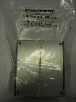 Pomona aluminum box die cast with cover