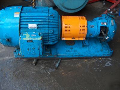 Us premium efficiency motor 125 hp & goulds water pump 