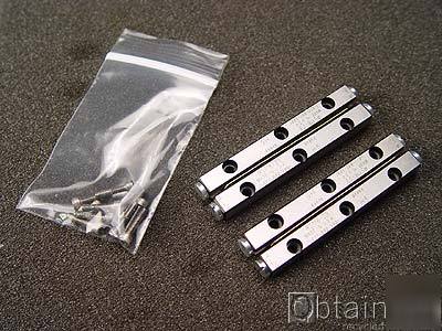 2 set alm RS118-03 crossed roller bearing linear slide 