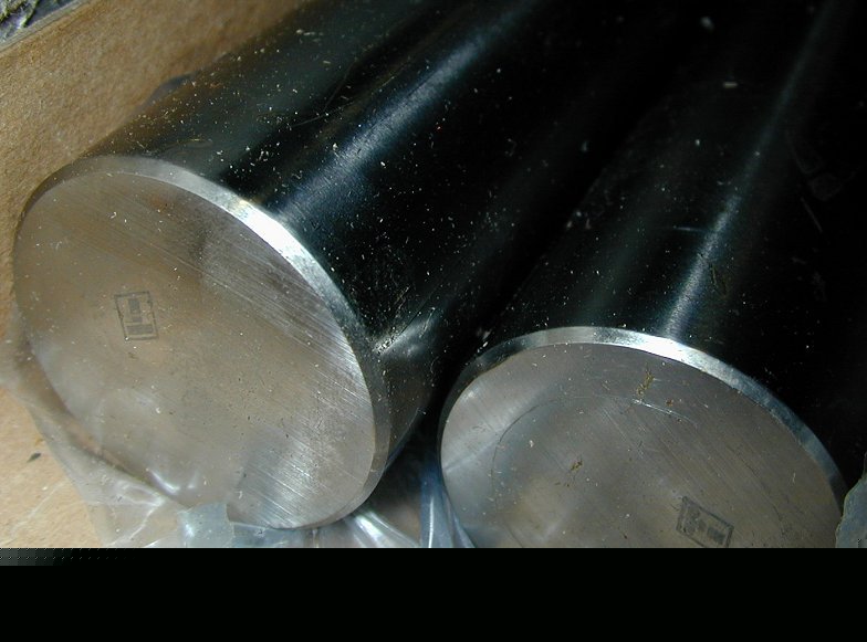 (2) thomson linear bearing shaftway 2 in. x 49 in. 