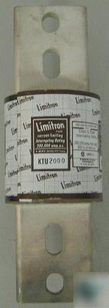 Bussman limitron ktu-2000 class l fuse 2000AMP 600V