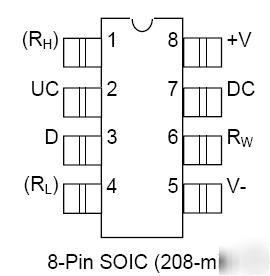 DS1669S-10 ~ ic rheostat 10K 8 pin soic