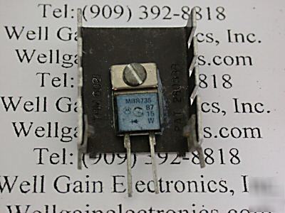 Motorola MBR735 schottky barrier diode 7.5A 100V to-220