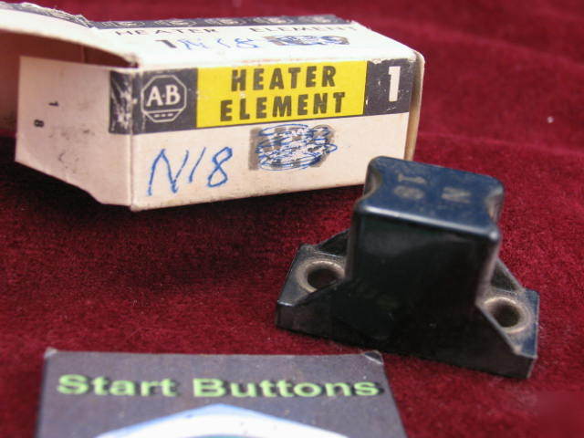 N18 allen bradley heater element 