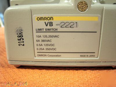 New omron vb-221 limit switch VB221 2VBQ3-1N A55L-0001