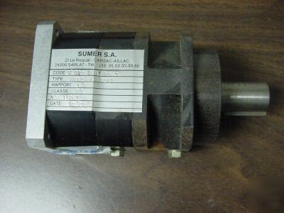 New sumer s.a. in-line reducer gearbox NR80 5:1 ratio 
