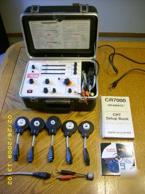 Sencore beam-rite CR7000 crt analyzer / restorer