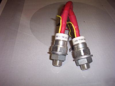 2X thyristor i-r 171 rk 120AMPS 84-21