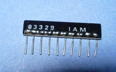 10-pin sip 810-1-332G trw resistor network lot 1000 pcs