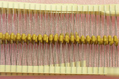 100 kemet C430 0.1UF 10% 100V axial ceramic capacitors