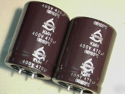 470UF 400V electrolytic capacitor tube amp ham radio