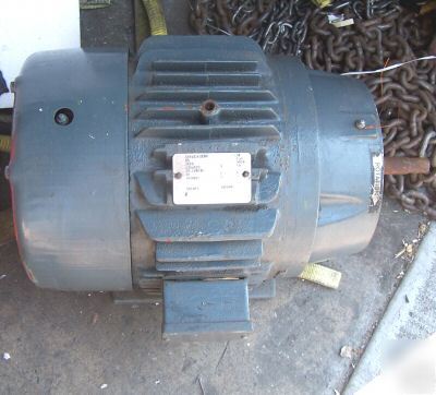 Ge 15 hp ac electric motor 5K254KN1437 frame - 254TCZ 