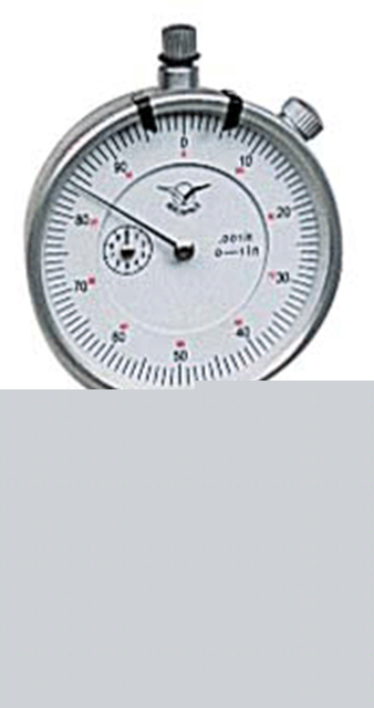 High accuracy gauge with dial