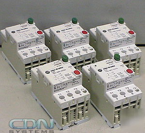 Lot: 5 allen bradley manual starter breaker 140-mn-0250