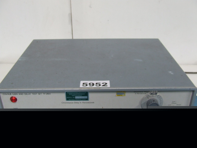 Marconi TF2904 colour gain & delay test set TF2904