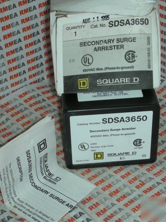 New square d secondary surge arrester SDSA3650 