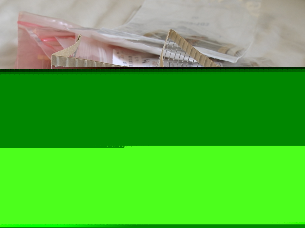 1000 resistors 5% 0.25W most unopened unused all values