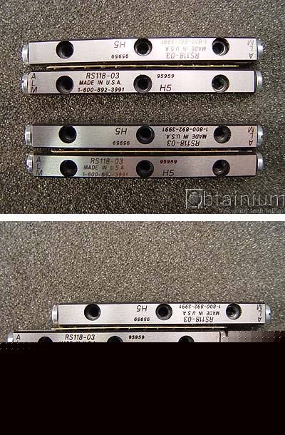 2 - alm RS118-03 crossed roller bearing linear slide 
