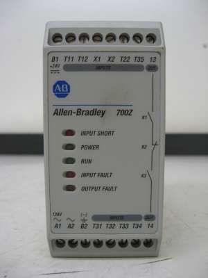 Allen bradley 700Z safety relay 700-ZBR100AZ1 ser a