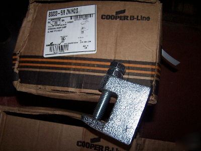 25 cooper b-line B3033 5/8 reversible beam clamps 