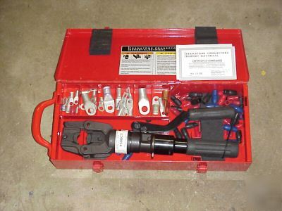 Burndy electrical hydraulic crimping tool Y500CT 6 ton