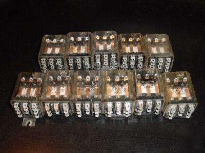 Heavy duty 24VDC relay 10 amp contacts - 11PCS