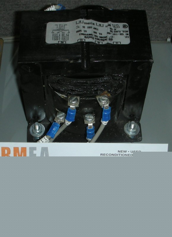 Jefferson electric 636-1191-000 transformer, used