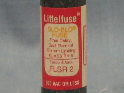 Littelfuse 2 amp fuse 600 volt flsr 2 frs-r-2 2A158