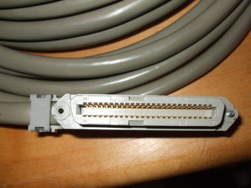 Multipin cable with centronics type connector