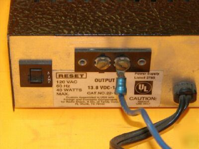 Radio shack power supply 22-127E, 40 watts #3810G