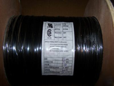Copper cable L1007/1569-24 awg black 5000' best price 