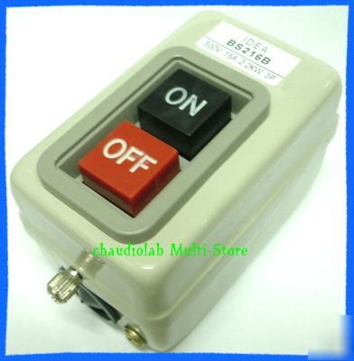 New heavy duty power pushbutton switch 2.2KW #1802