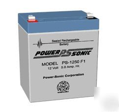 New power-sonic ps-1250, PS1250 12 volt sla battery 