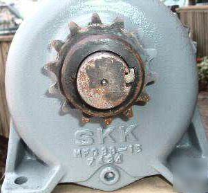 2HPINLINEGEARMOTOR=r=45, hoist motor w/brake