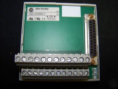 Allen bradley 1492-AIFM6S-3 (112)