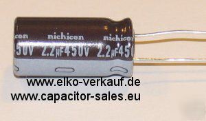 Capacitor 450V 2.2UF 10MM low-esr mainboard repair