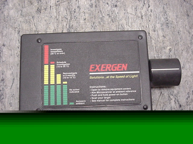 Exergen corp microscanner e autozero infrared scanner