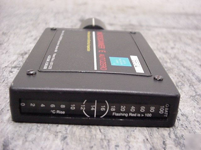Exergen corp microscanner e autozero infrared scanner