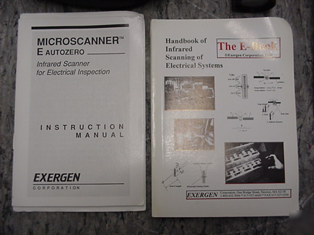 Exergen corp microscanner e autozero infrared scanner