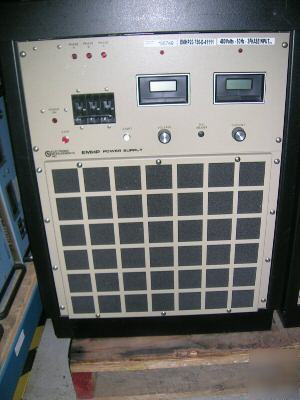 Emi EMHP20-750 dc power supply, 0 to 20V,0 to 750A