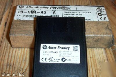 New allen bradley 20-him-A5 powerflex programmer lnc